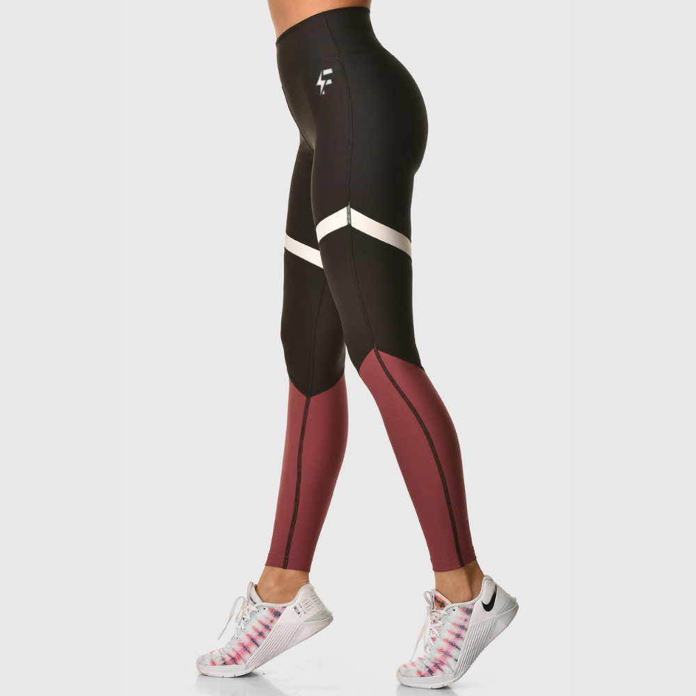 Fat Fit High Waisted Black Sports Leggings