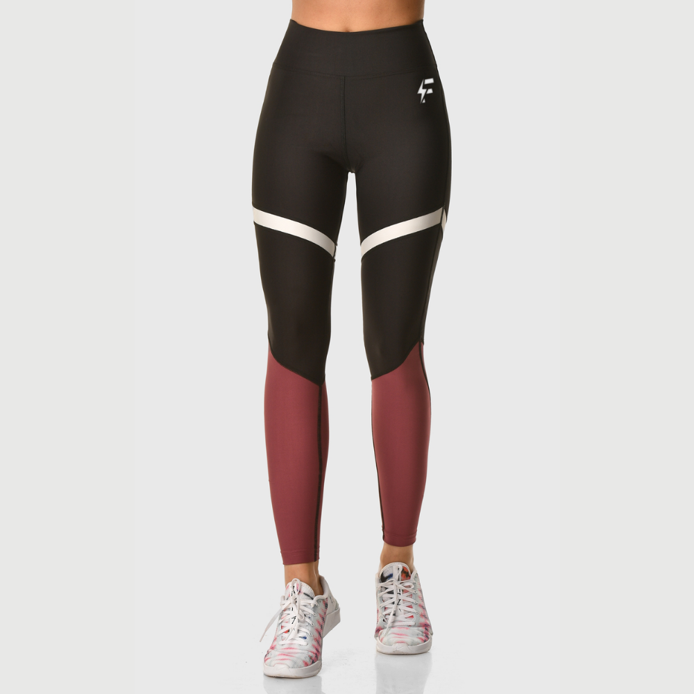Fat Fit High Waisted Black Sports Leggings
