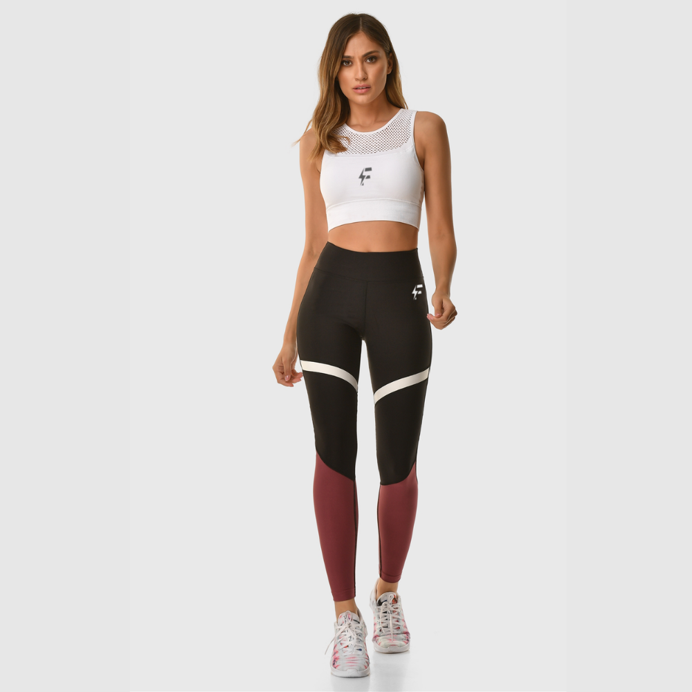 Fat Fit High Waisted Black Sports Leggings
