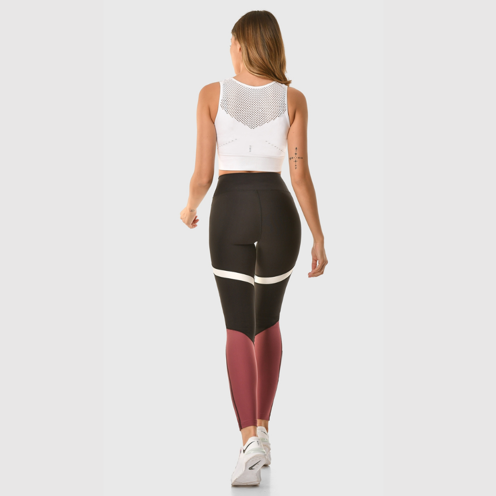 Fat Fit High Waisted Black Sports Leggings