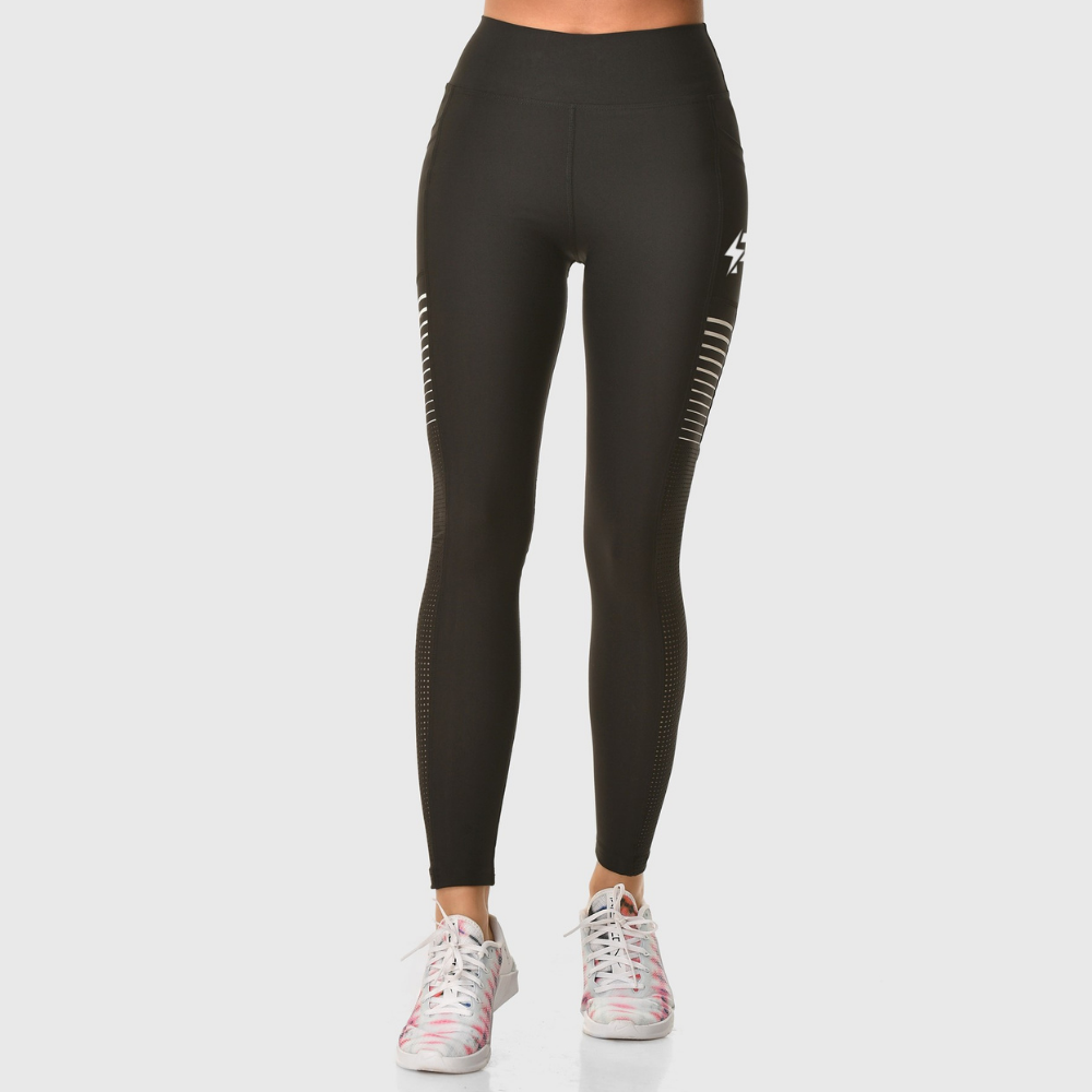 Faz Fit Laser Cut Training Mesh Leggings
